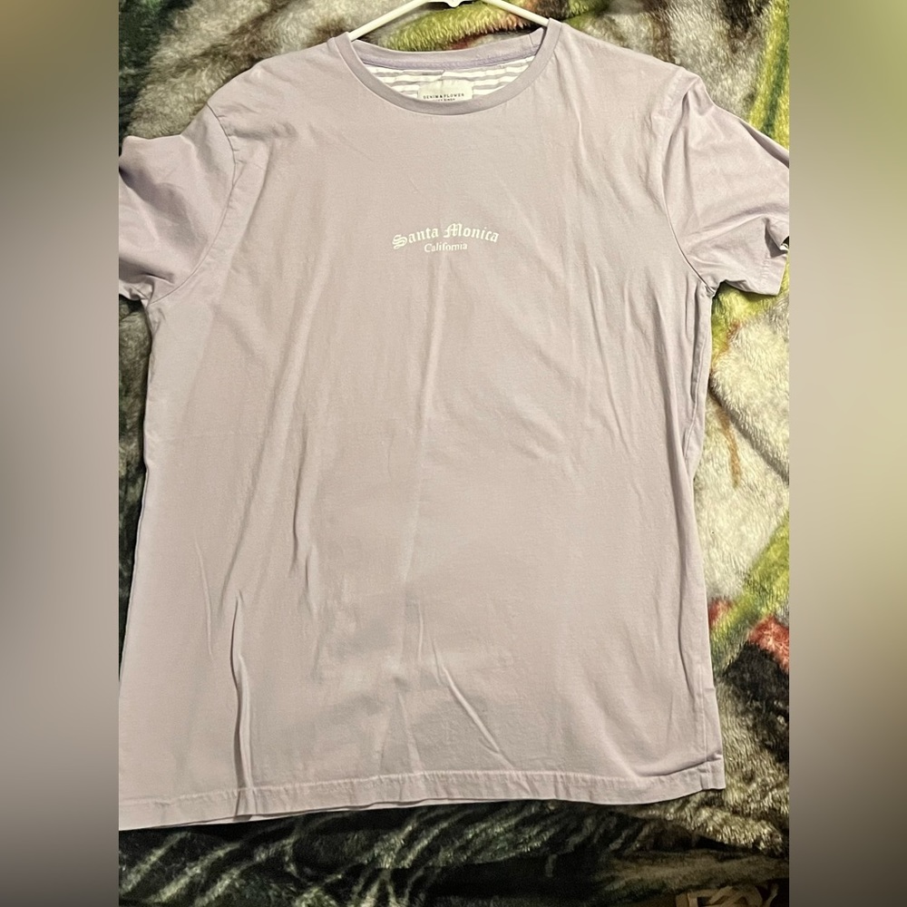 Denima flower shirt